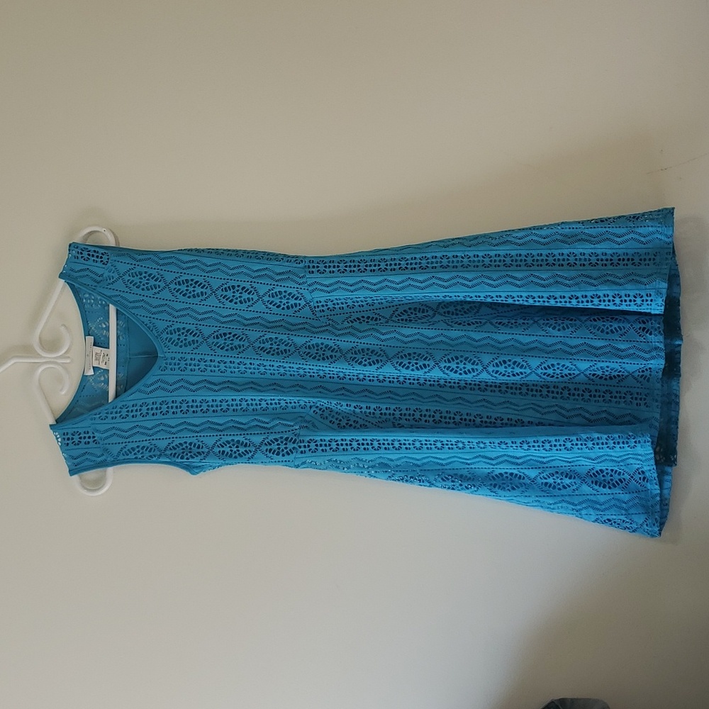 Papillon blanc dress
